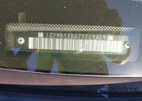 2007 Pontiac Solstice from USA, damaged, VIN 1G2MB35B67Y119419